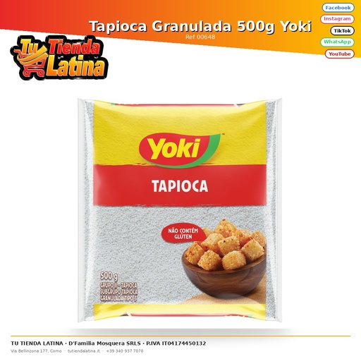 [00648] Tapioca Granulada 500g Yoki