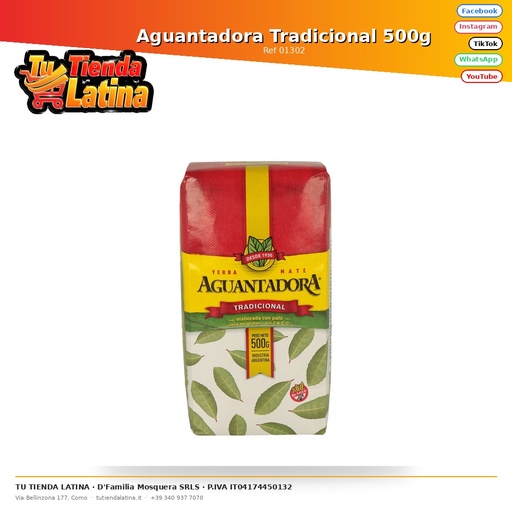 [01302] Supporto Tradizionale 500g