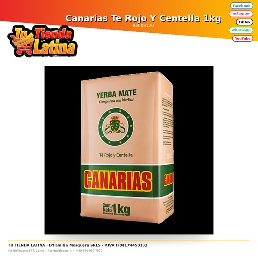 [09120] Canarias Te Rojo Y Centella 1kg