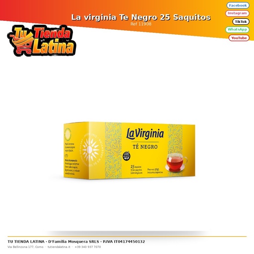 [11908] Virginia Black Tea 25 Bags