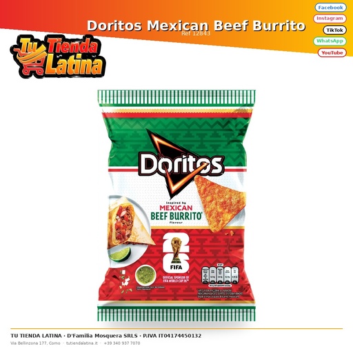 [12843] Doritos Mexican Beef Burrito