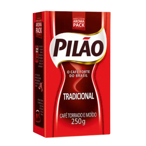 [CCA00063] CAFFÈ TRADIZIONALE TOSTATO E MACINATO 250g PILAO (Brasile)