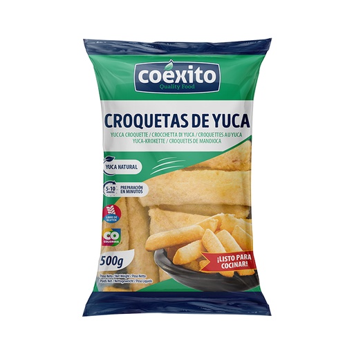 [CON00130] Frozen Cassava Croquette 500gr Coexito