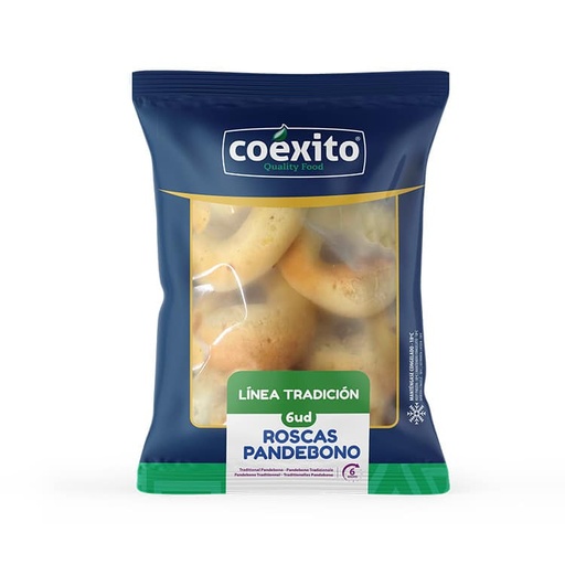 [CON00127] Fili di Pandebono Tradizione Surgelato 6 Unità 360gr Coexito