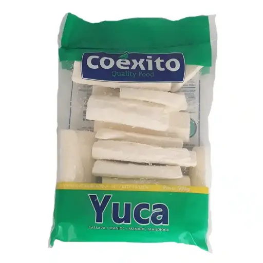 [CON00059] Cassava Congelata In Pezzi Borsa 500gr Coexito