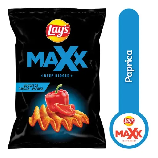 [32279] Lay's Maxx Deep Ridged Paprica